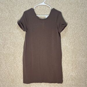 Flawed Pure Jill dress pockets supima cotton blend stretchy lounge dress relax